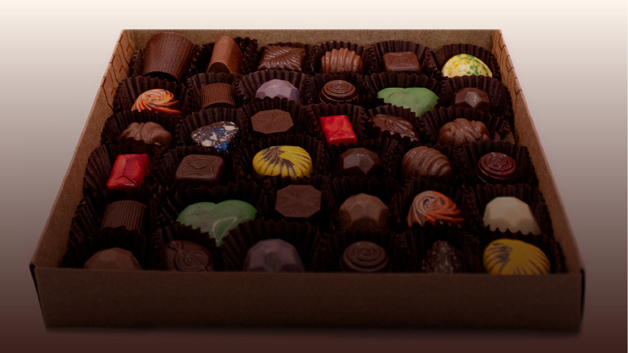 Bombones y Cajas