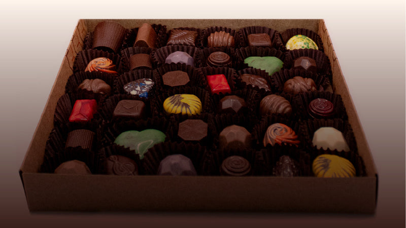 Bombones y Cajas