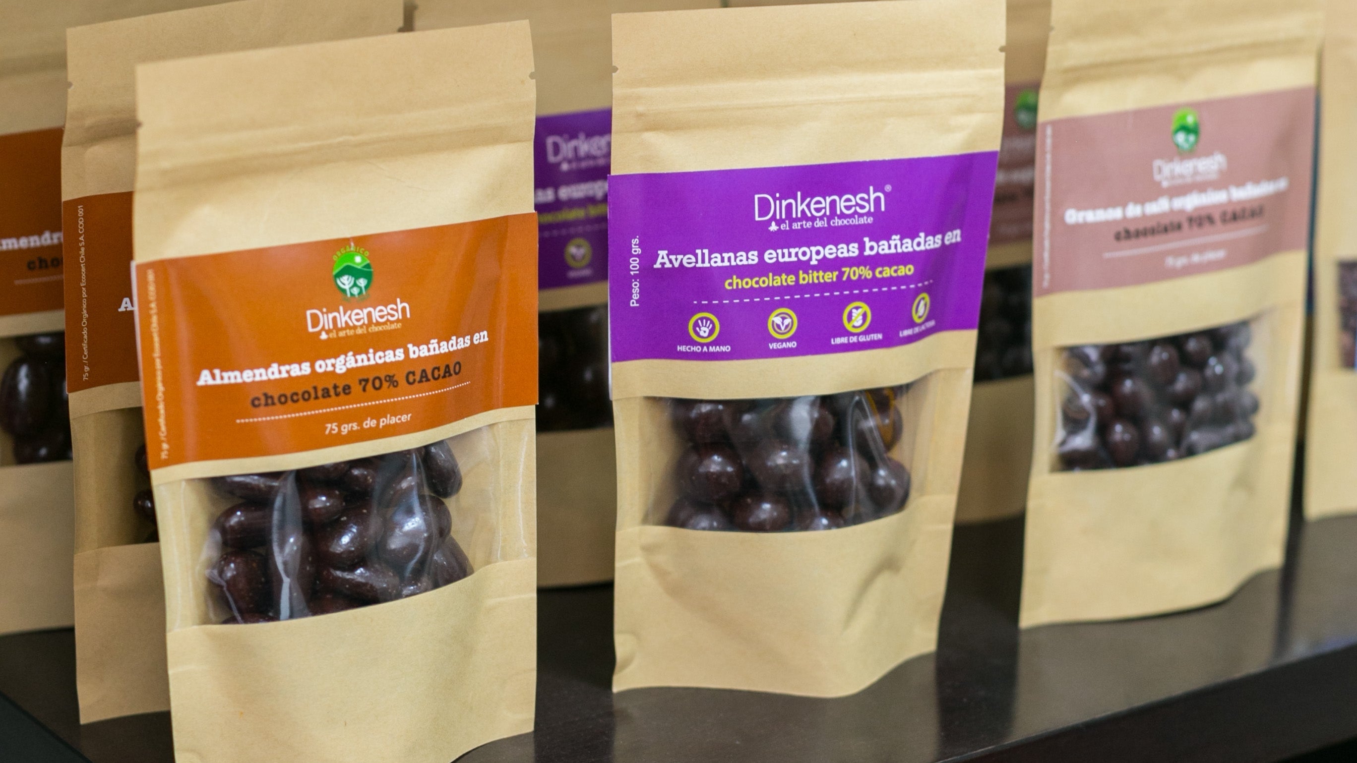 Granos, Chips y Cacao en Polvo
