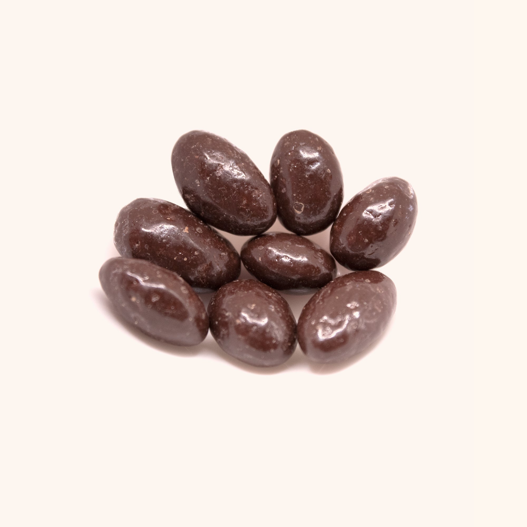 Almendras bañadas 70% cacao (75 gr)