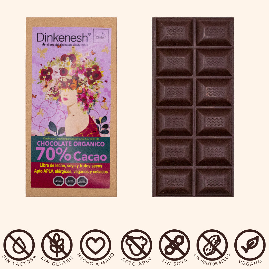 Barra 70% cacao