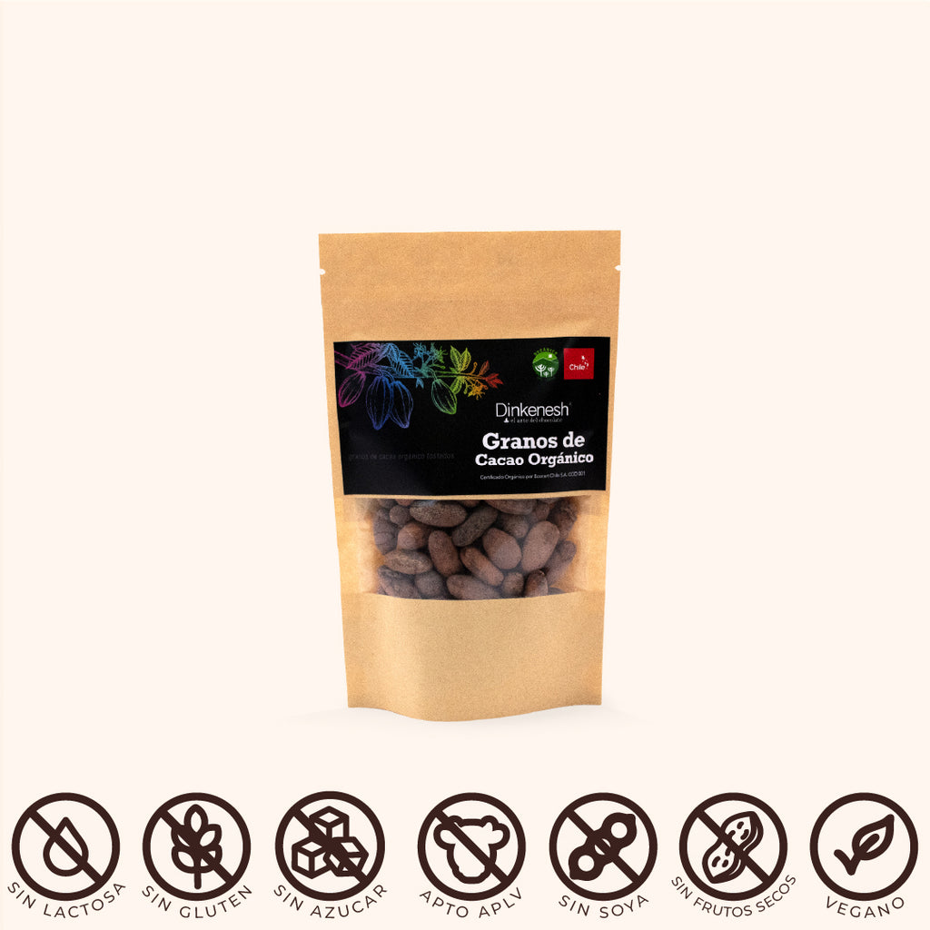 Granos tostados de Cacao