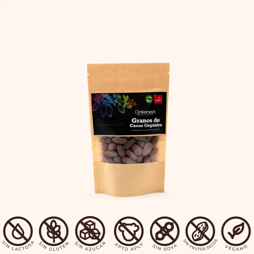 Granos tostados de Cacao