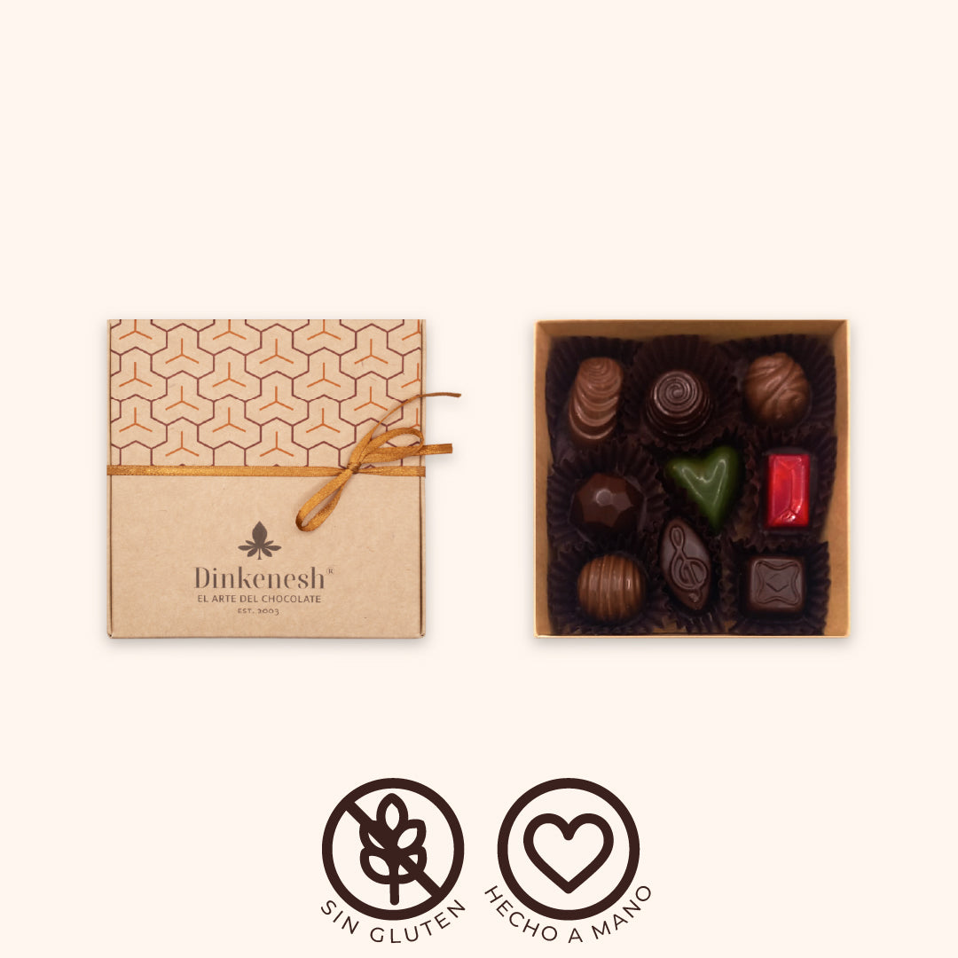 Caja de Bombones de Chocolate (9UN)