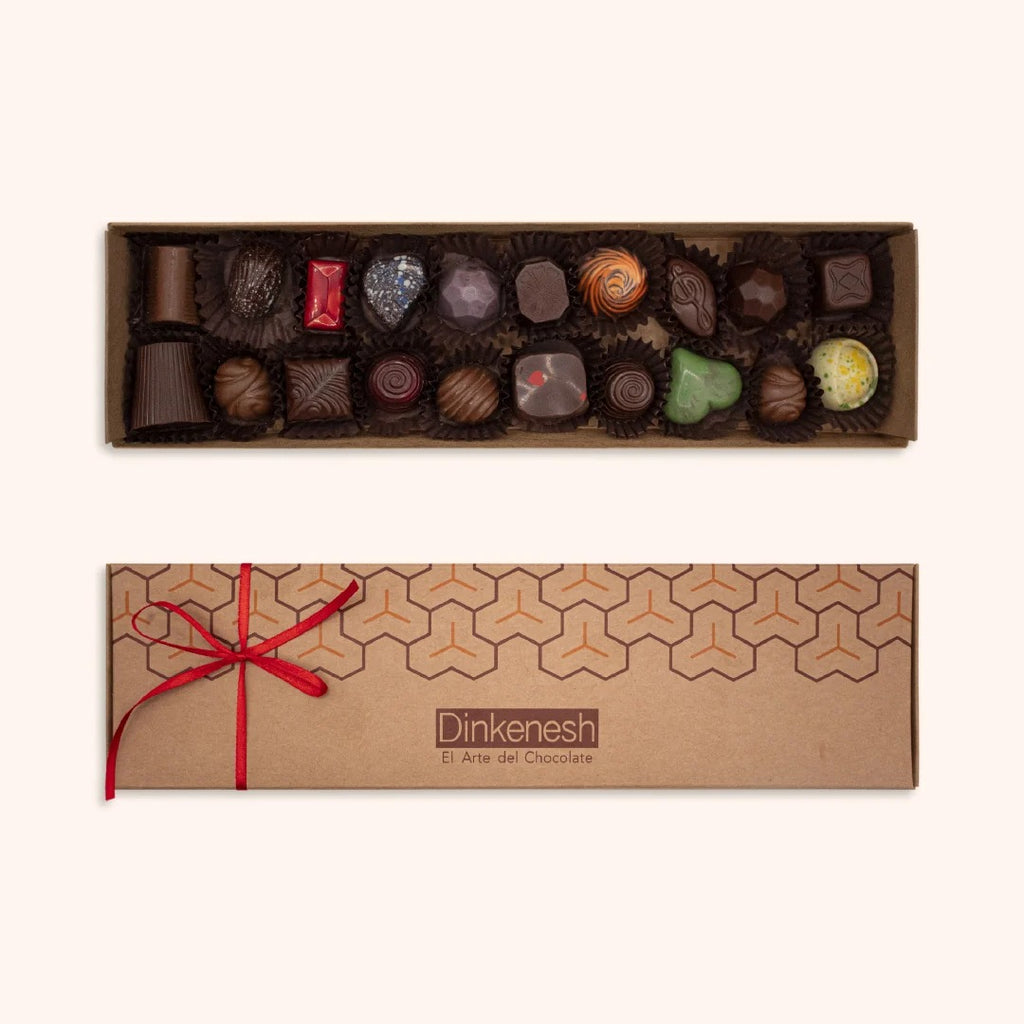 Caja de bombones de chocolate 20 unidades
