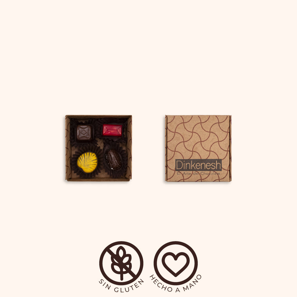 Caja de Bombones de Chocolate (4UN)