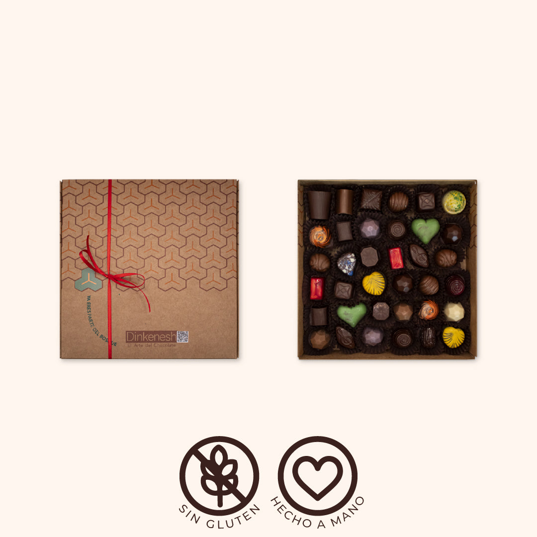 Caja Quillay de Bombones de Chocolate (36UN)