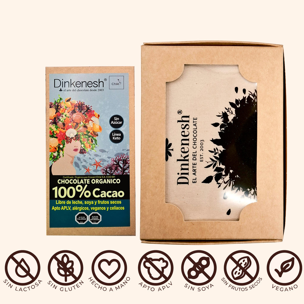 PACK Bolsa + Barra Orgánica 100% Cacao
