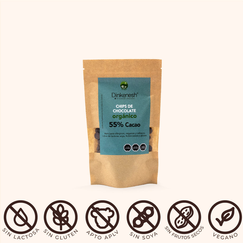 Chip 55% cacao 100 gr