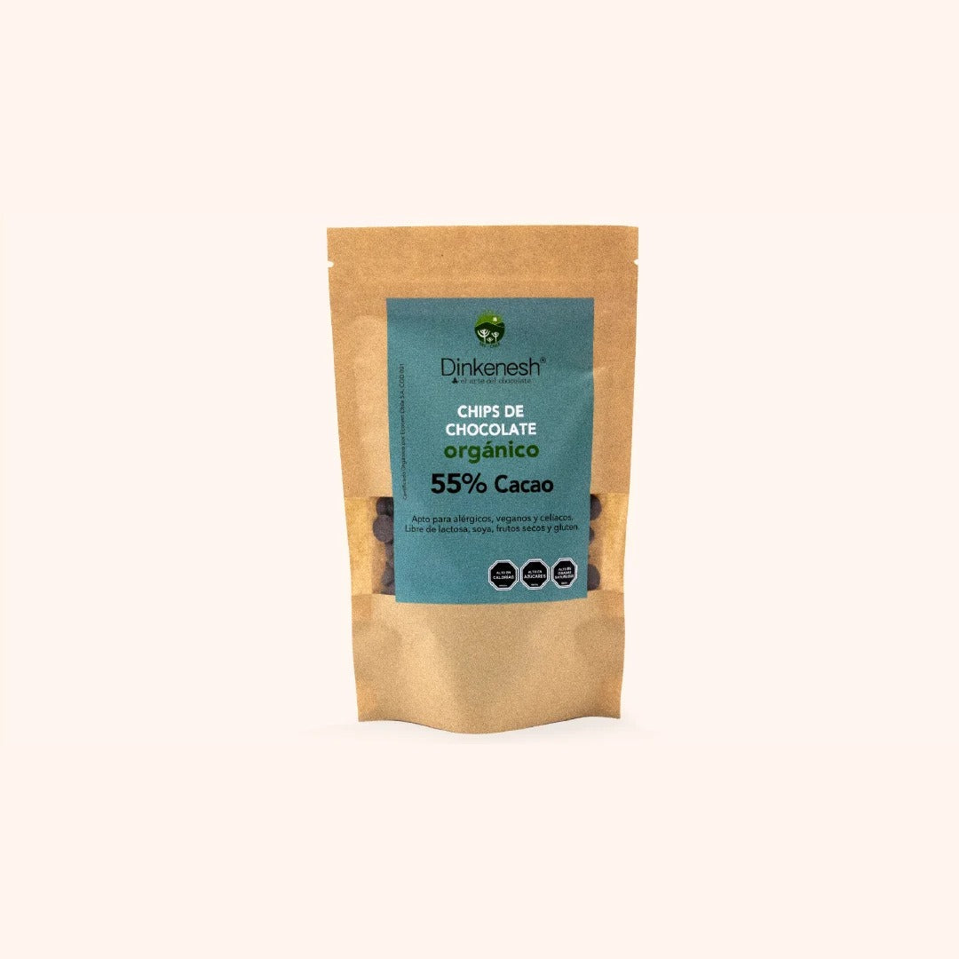 Chips de chocolate 55% cacao