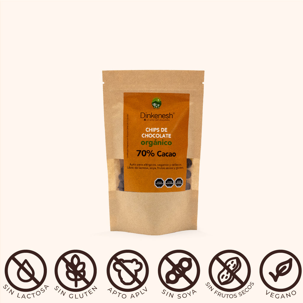 Chip 70% cacao 100 gr