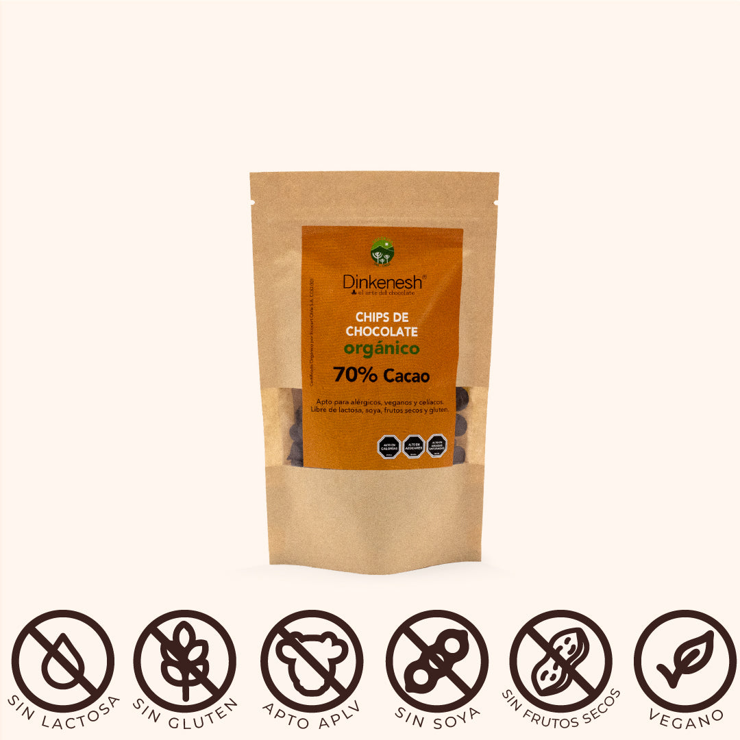 Chip 70% cacao 100 gr