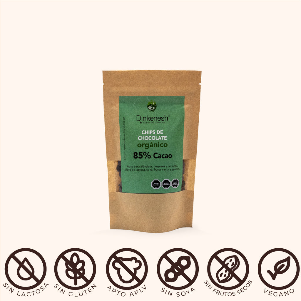 Chip 85% cacao 100 gr