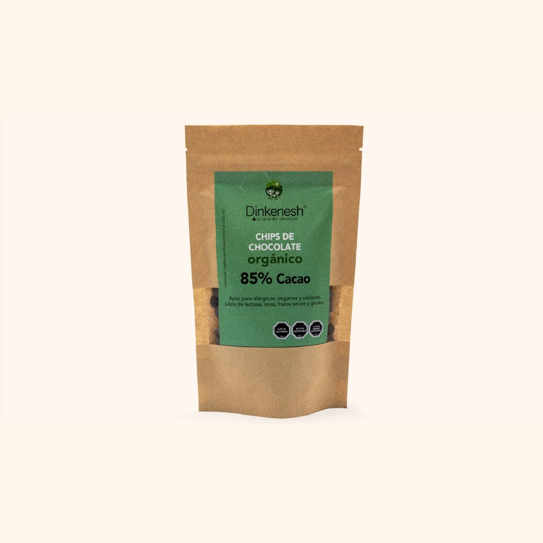 Chips de chocolate 85% cacao