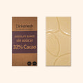 Tableta chocolate blanco 32% sin azúcar 90 gr