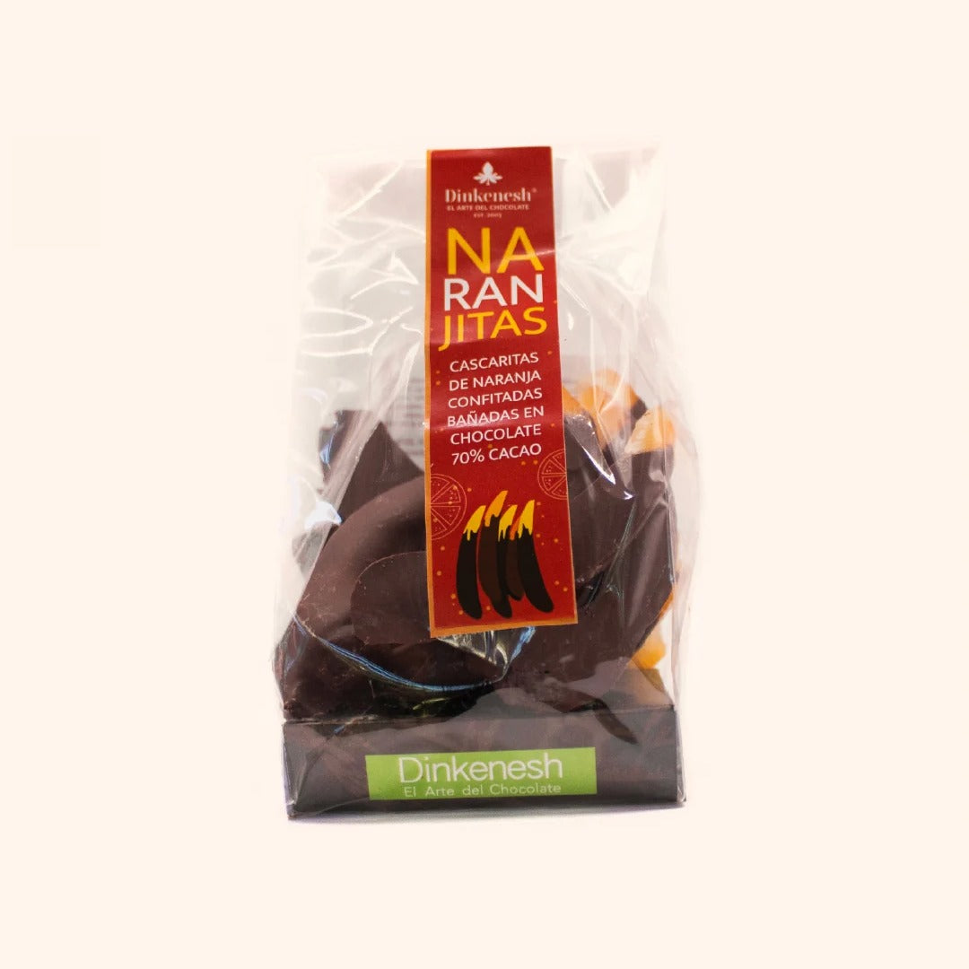 Naranjitas bañadas en chocolate