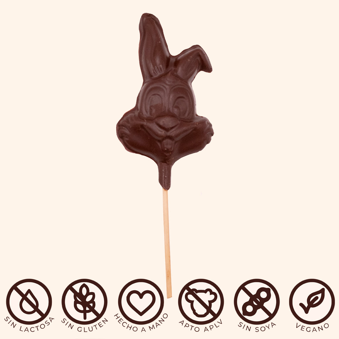 Paleta de Conejo Orgánica 55% cacao