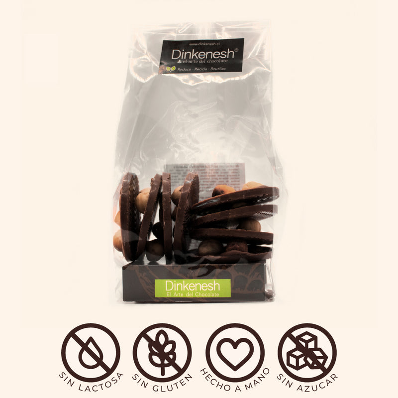 Soles de Chocolate Semi Amargo 55% Cacao