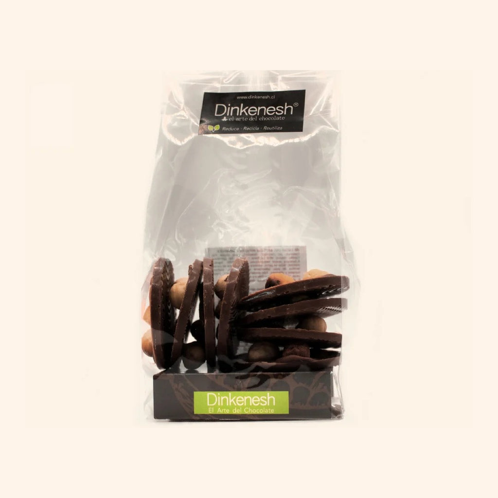 Soles de chocolate semi amargo sin azúcar 55% cacao