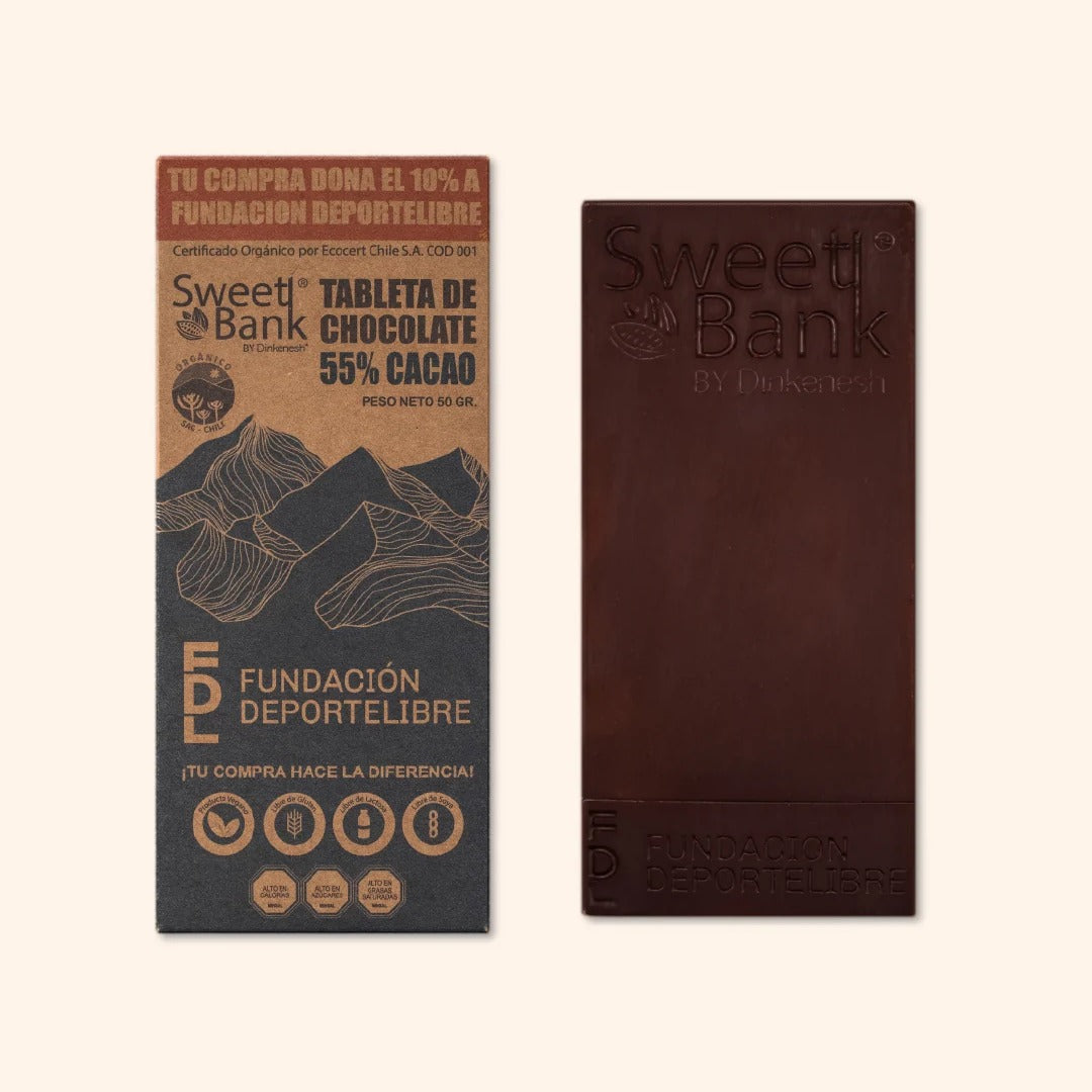 Barra Sweetbank 55% cacao