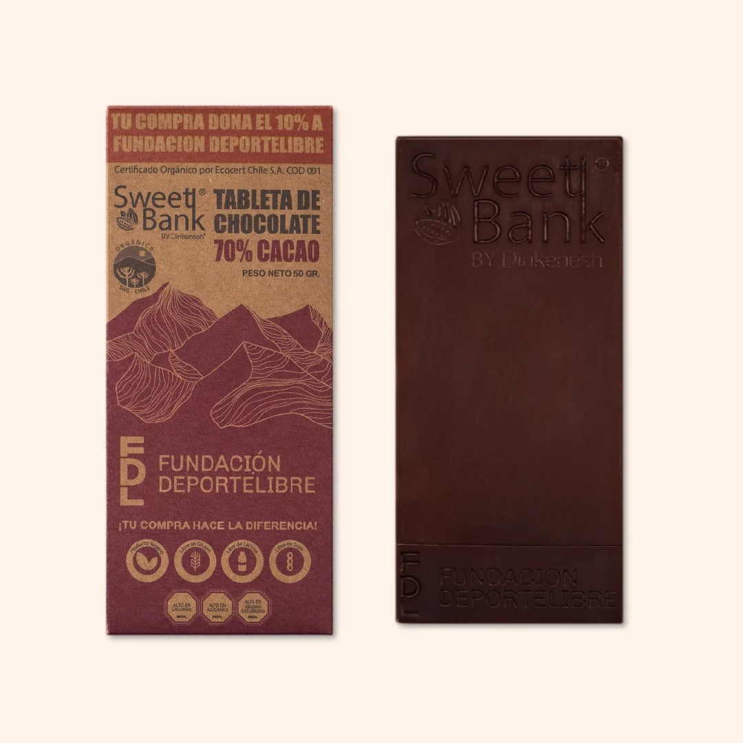 Barra Sweetbank 70% cacao
