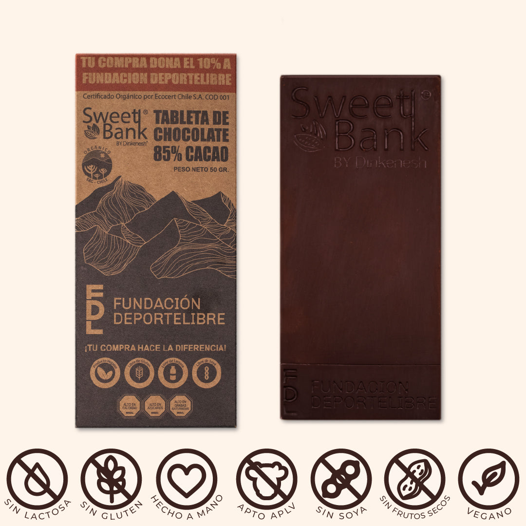 Barra Sweetbank® 85% cacao