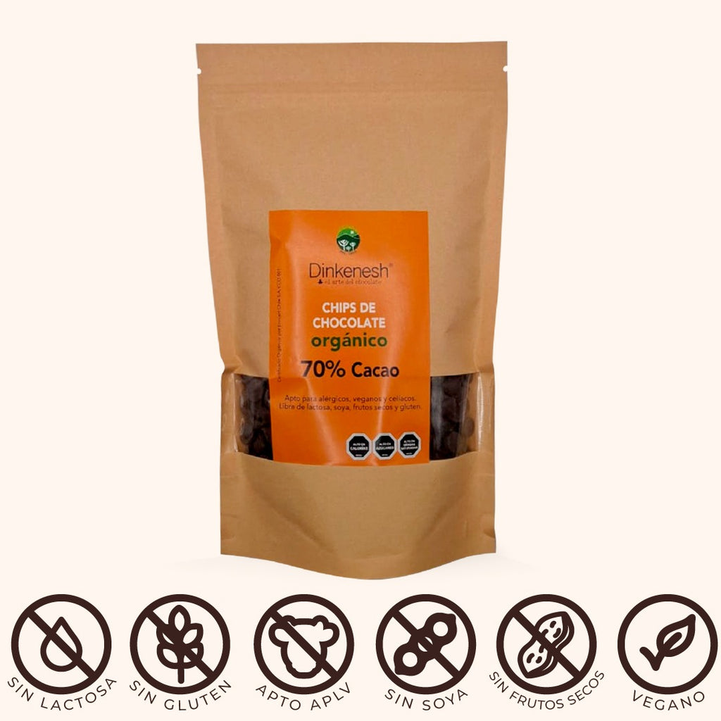 Chip 70% cacao 500 gr