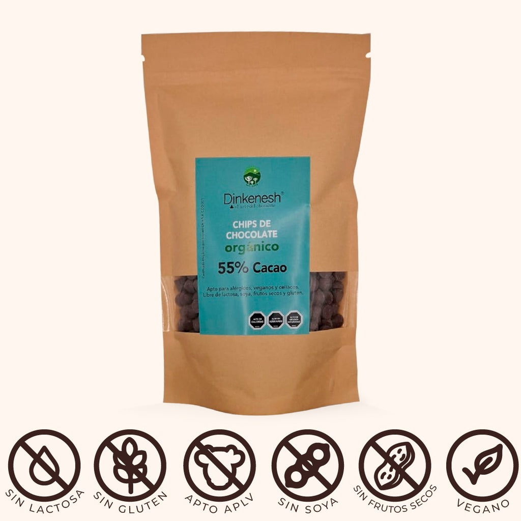 Chip 55% cacao 500 gr